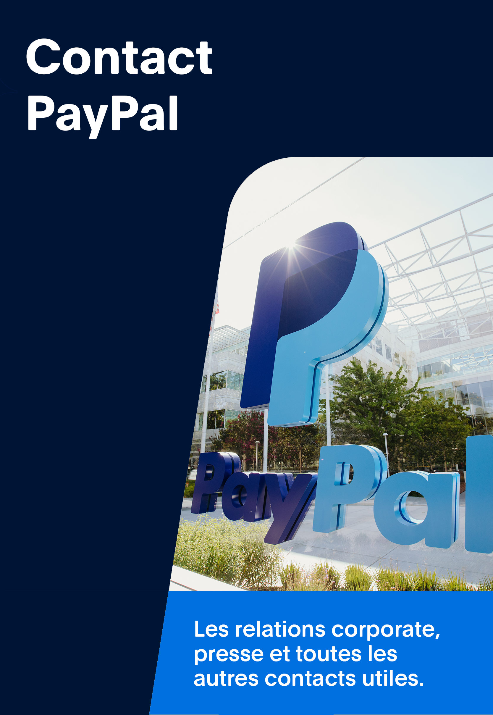 Contact PayPal: Ouvrir dans un nouvel onglet